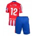 Atletico Madrid Samuel Lino #12 Hjemmedraktsett Barn 2024-25 Kortermet (+ Korte bukser)